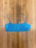 DÔEN 100% Silk Polka Dots Blue Tank Top Size L - photo 5