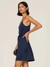 Marissa Webb 100% Polyester Blue Cocktail Dress Size 8 - photo 5