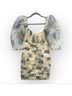 ASOS 100% Polyester Floral Purple Ivory Cocktail Dress Size 2 - photo 4