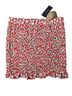 Vero Moda Floral Red Orange Casual Skirt Size XL - photo 1