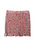 Vero Moda Floral Red Orange Casual Skirt Size XL - photo 2
