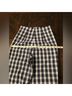 Express Plaid Blue White Casual Pants Size XS - photo 5