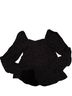Gap 100% Rayon Polka Dots Black Long Sleeve Blouse Size S - photo 2