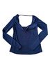 River Island Blue Long Sleeve T-Shirt Size 4 - photo 1