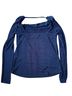 River Island Blue Long Sleeve T-Shirt Size 4 - photo 2