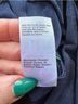 River Island Blue Long Sleeve T-Shirt Size 4 - photo 8