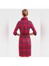 Gretchen Scott Designs Plaid Red Cocktail Dress Size XS - photo 11