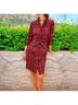 Gretchen Scott Designs Plaid Red Cocktail Dress Size XS - photo 12