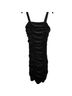 Likely 100% Polyester Leopard Print Black Cocktail Dress Size 6 - photo 1