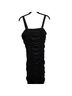 Likely 100% Polyester Leopard Print Black Cocktail Dress Size 6 - photo 2