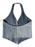 Free People Blue Tank Top Size M - photo 2