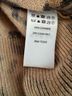 Cynthia Rowley 100% Cashmere Animal Print Multi Color Brown Pullover Sweater Size XS - photo 5