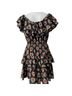 Rhode 100% Cotton Hearts Blue Red Casual Dress Size L - photo 10