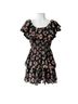 Rhode 100% Cotton Hearts Blue Red Casual Dress Size L - photo 4
