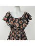 Rhode 100% Cotton Hearts Blue Red Casual Dress Size L - photo 6