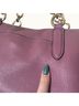 Coach Purple Leather Satchel One size - photo 8