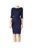 Reiss Solid Blue Cocktail Dress Size 8 - photo 1
