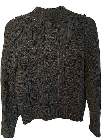 DÔEN Heritage Cable Knit Cardigan (view 2)