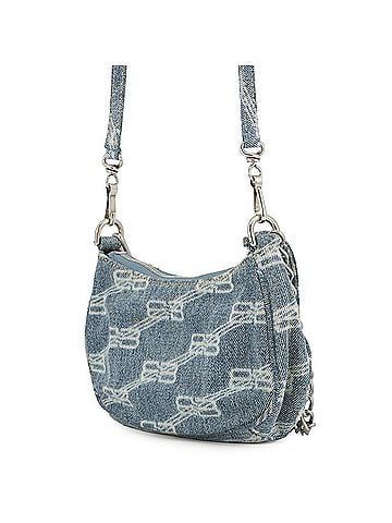 Balenciaga Balenciaga shoulder bag Lucagol Mini Denim 695814 BALENCIAGA 2-way handbag (view 2)