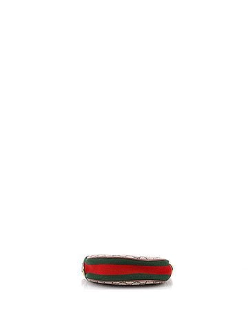 Gucci Ophidia Half Moon Bag GG Coated Canvas Mini (view 2)