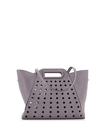 Delvaux L'Airess Tote Perforated Leather MM (view 2)