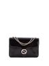 Gucci 100% Leather Black Interlocking Shoulder Bag Patent Medium One size - photo 1