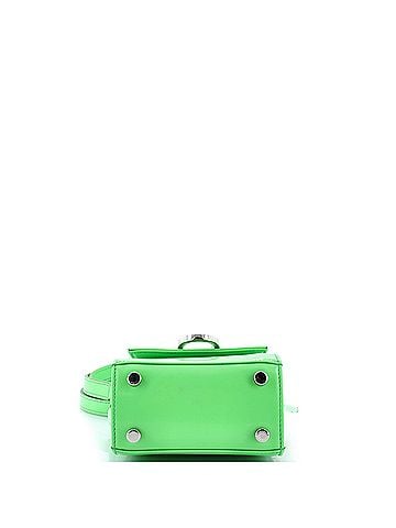 Salvatore Ferragamo Iconic Top Handle Bag Leather Micro (view 2)