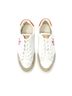 Tory Burch 100% Leather Color Block White Orange Sneakers Size 8 - photo 2