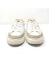 Tory Burch 100% Leather Color Block White Orange Sneakers Size 8 - photo 6