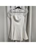 Likely 67% Polyester 27% Rayon 6% Spandex 100% Polyester White Casual Dress Size 8 - photo 4