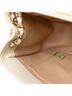Chanel 100% Leather White Large Chevron Sheepskin Subtle Flap One size - photo 7