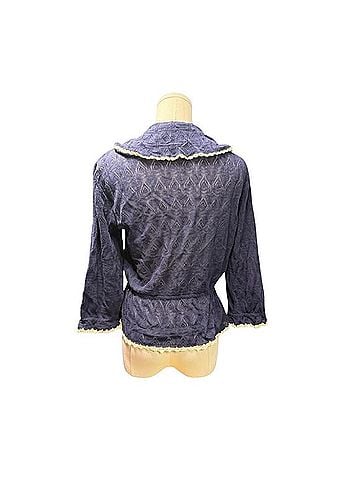 Rixo London Kali Long Sleeve T-Shirt (view 2)
