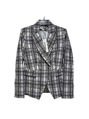 Veronica Beard Miller Plaid Dickey Jacket Blazer (view 1)
