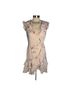 ALLSAINTS 60% Viscose 40% Viscose 100% Polyester Floral Pink Cocktail Dress Size 4 - photo 2