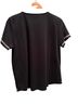Alfred Dunner Black Short Sleeve Blouse Size M - photo 2