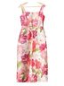 Kay Unger 100% Polyester Floral Multi Color Casual Dress Size 4 - photo 2