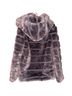 Apparis 100% Polyester 100% Polyester Gray Faux Fur Jacket Size S - photo 2
