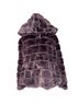 Apparis 100% Polyester 100% Polyester Gray Faux Fur Jacket Size S - photo 1