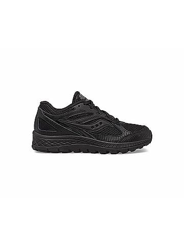 Saucony Kid's Cohesion 14 Ltt Sneaker in Black (view 1)