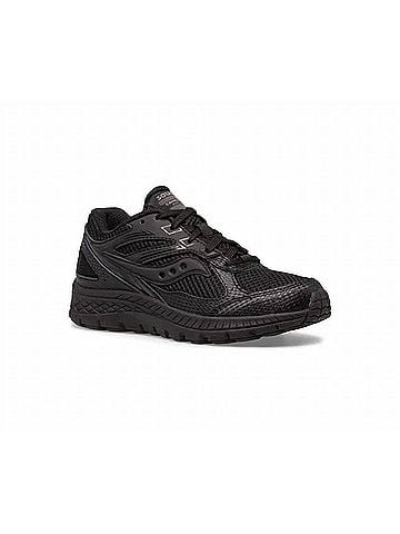 Saucony Kid's Cohesion 14 Ltt Sneaker in Black (view 2)