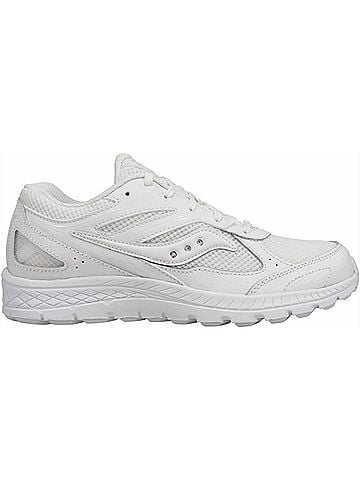 Saucony Kid's Cohesion 14 Ltt Running Shoe in White (view 1)