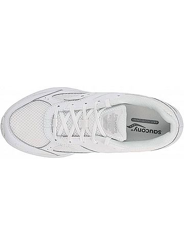 Saucony Kid's Cohesion 14 Ltt Running Shoe in White (view 2)