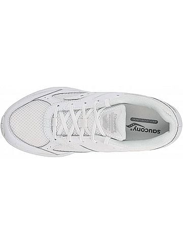 Saucony Kid's Cohesion 14 Ltt Running Shoe in White (view 2)