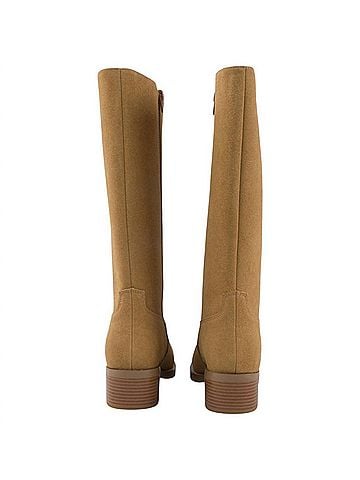 Mia Women's Duston Riding Block Heel Boots in Tan (view 2)