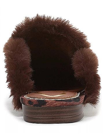 Circus NY by Sam Edelman Women's Tillie Cozy Mule in Brown Leopard (view 2)