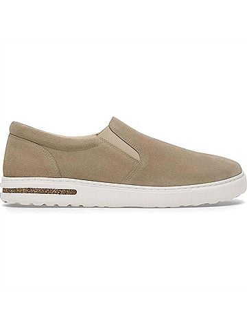 Birkenstock Women's Oswego Slip On Shoe in Taupe (view 1)