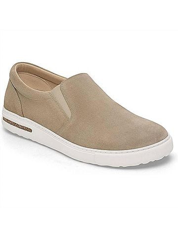 Birkenstock Women's Oswego Slip On Shoe in Taupe (view 2)