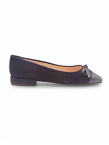 fs/ny Women's Porsha Flat Shoes in Navy (view 1)