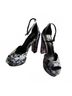 Schutz Blue Women's Ricca Platform Sandal in Multicolor Size 8 - photo 3