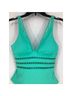 Becca Solid Blue One Piece Swimsuit Size S - photo 5